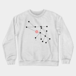 Rohini Nakshatra Hindu Vedic Sidereal Astrology Constellation Crewneck Sweatshirt